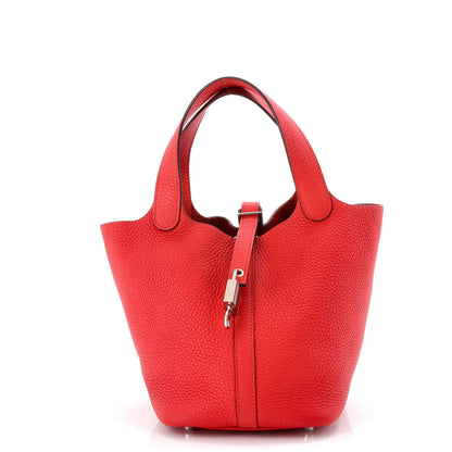 Hermes Picotin Lock Bag Clemence Pm