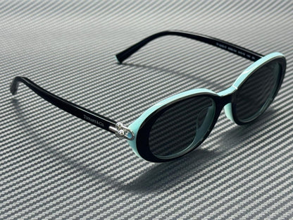 TIFFANY TF4242D 8055S4 Black on Tiffany Grey Women's 54 mm Sunglasses