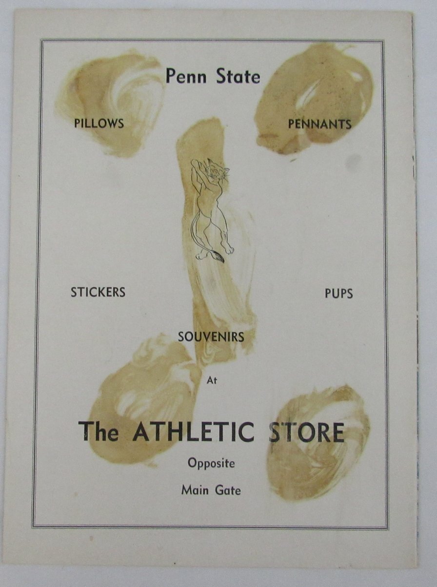 1941 Penn State Nittany Lions Vs. Syracuse College Football Program 137541