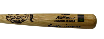 Ted Williams Hof Signed/Auto Louisville Slugger Baseball Bat Red Sox Twf 198559