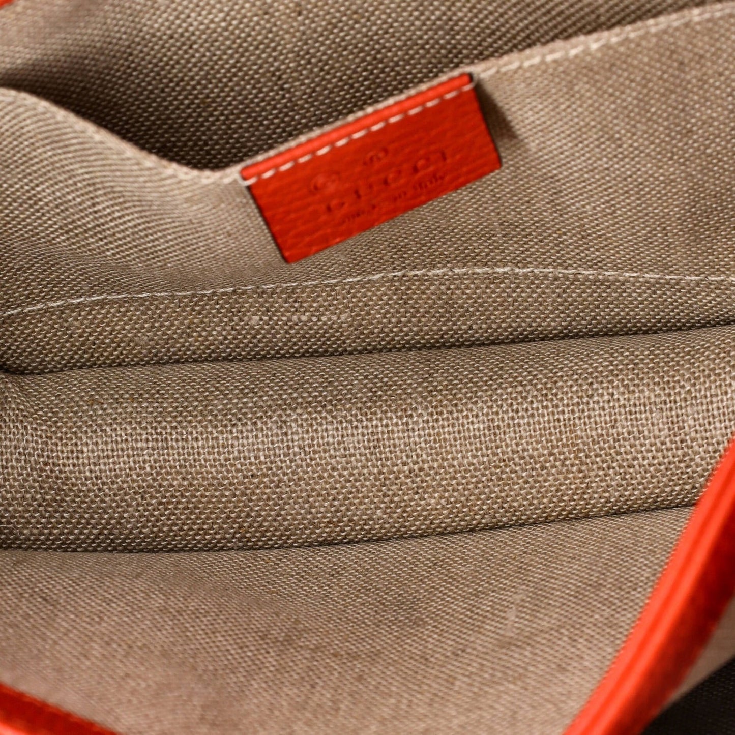 Gucci Interlocking Shoulder Bag Leather Small