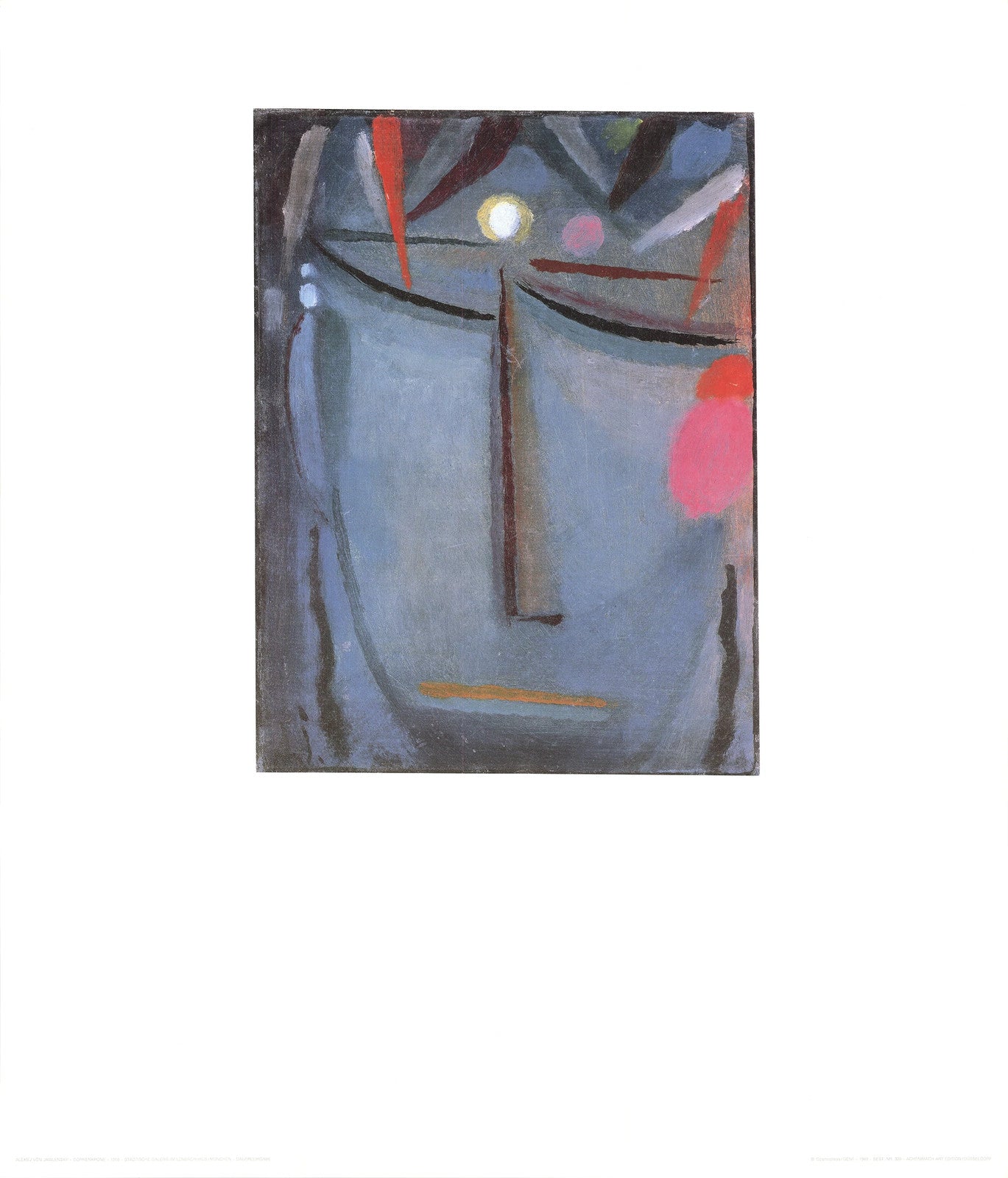 Alexej Von Jawlensky Crown Of Thorns (No Text) " Poster Express