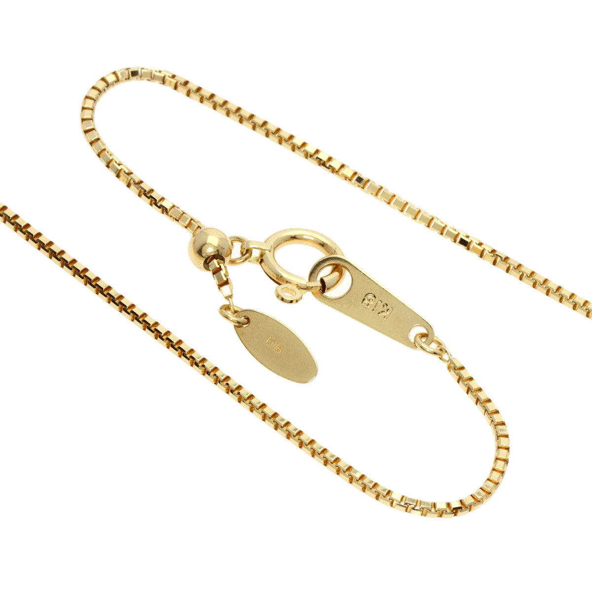 Mabe Pearl Sapphire Diamond Necklace K18 Yellow