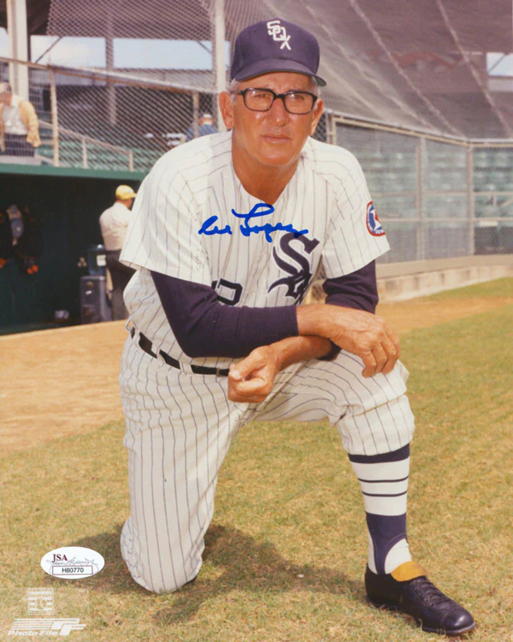 Al Lopez Autographed 8X10 Photo
