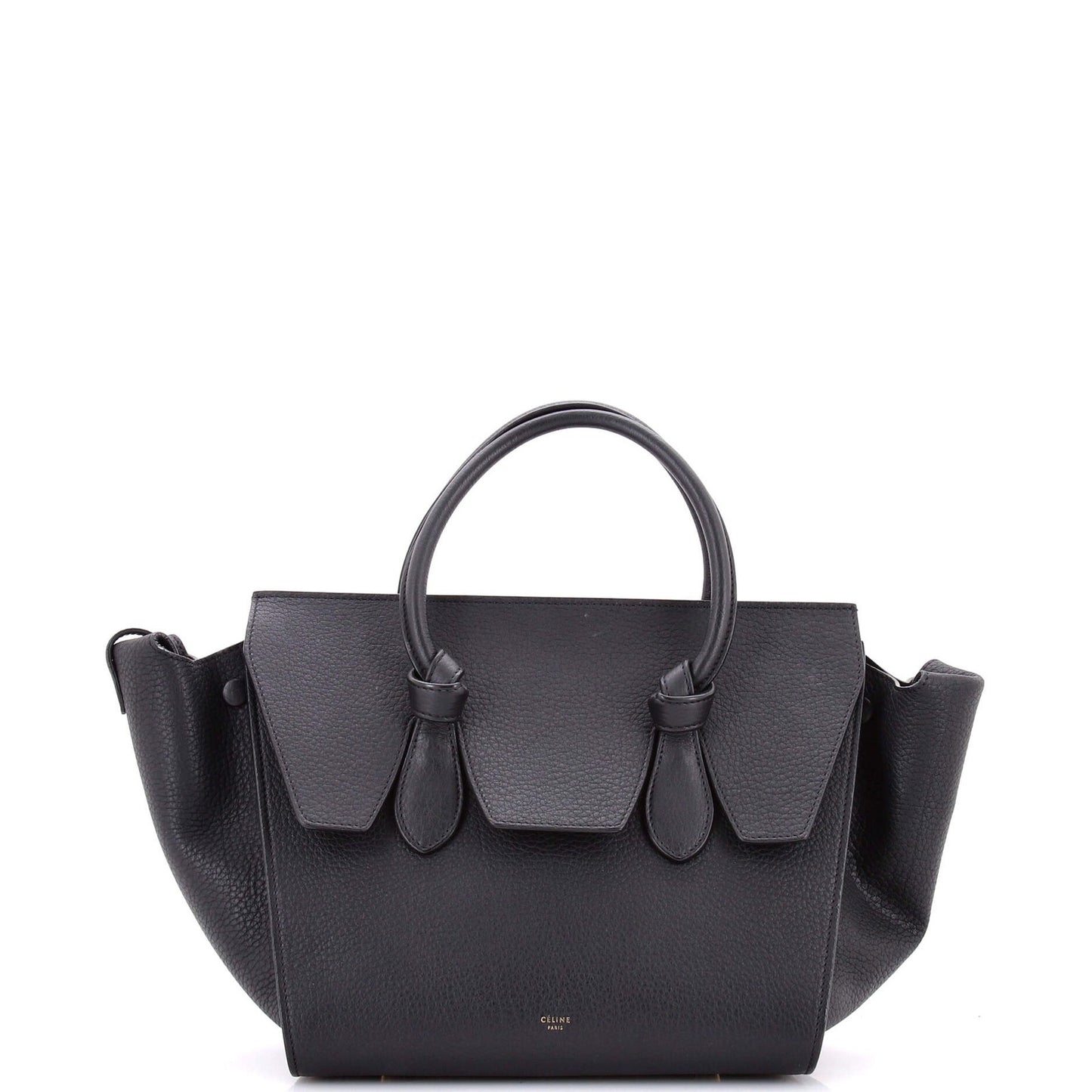 Celine Tie Knot Tote Grainy Leather Small