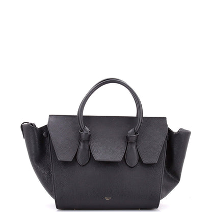 Celine Tie Knot Tote Grainy Leather Small