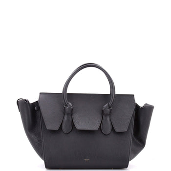 Celine Tie Knot Tote Grainy Leather Small