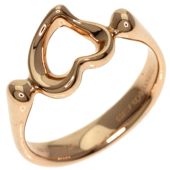 Tiffany&Co.   Ring Open Heart K18 Pink Gold