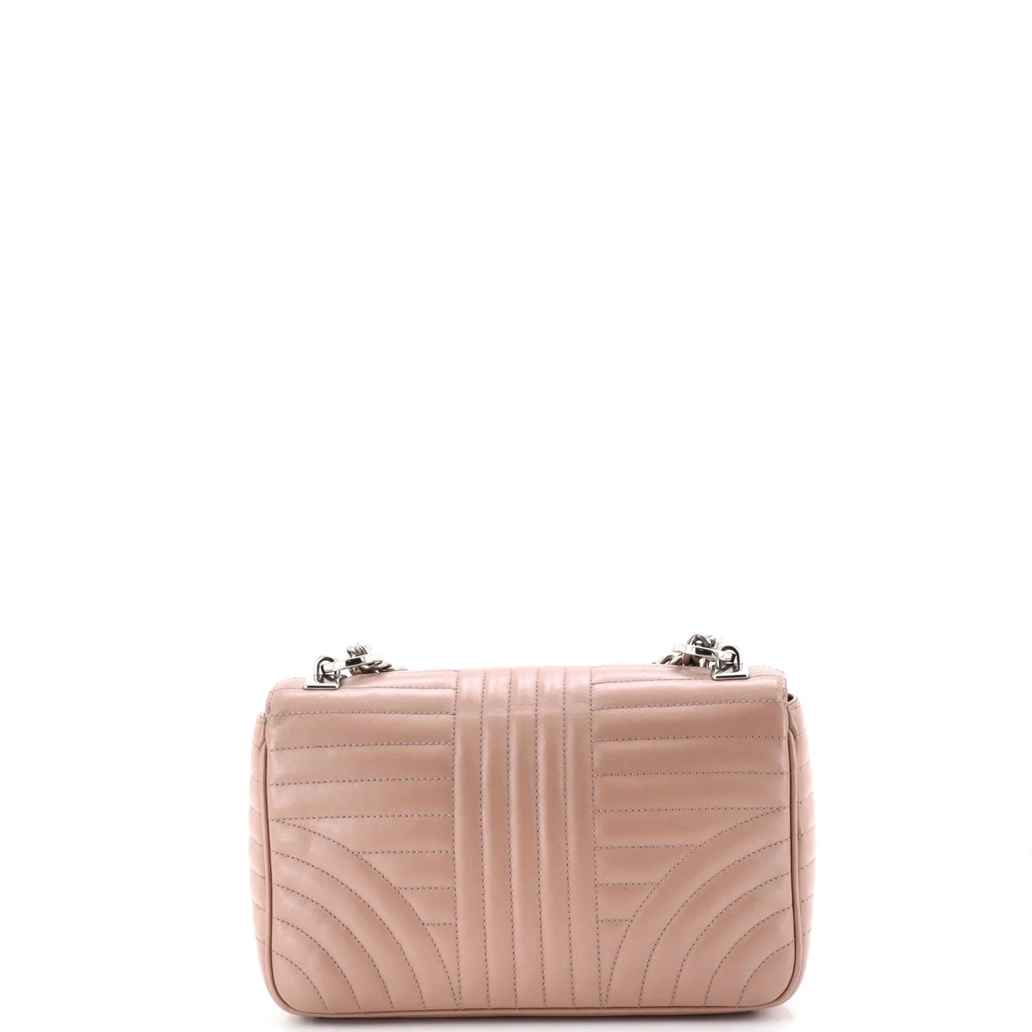 Medium Prada Chain Flap Shoulder Bag Diagramme Quilted Leather