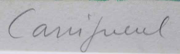Coast Where Hydrangeas Bloom Signed Jean Pierre Cassigneul
