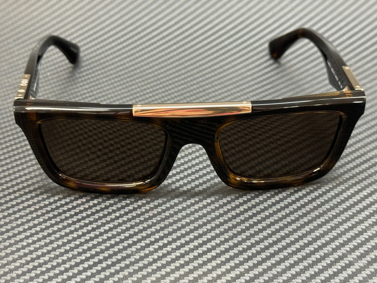 Dark Havana Brown 54 mm Sunglasses Men's Burberry Be4451u