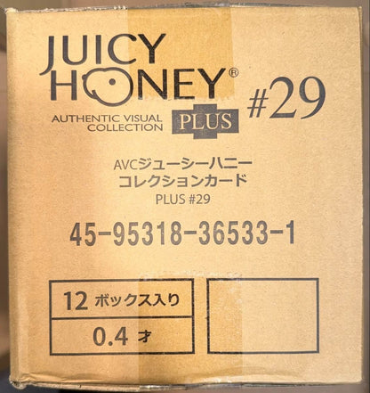 AVC Juicy Honey Plus #29 Collection Card Carton Sealed 12 Boxes Japan Limitednew