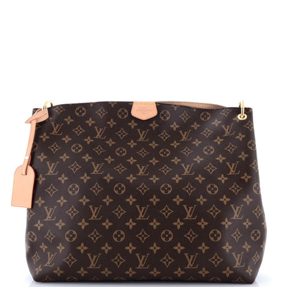 Louis Vuitton Graceful Handbag Monogram Canvas Mm