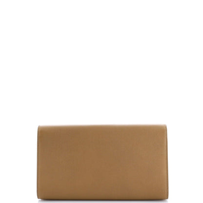 Saint Laurent Belle De Jour Clutch Leather Large