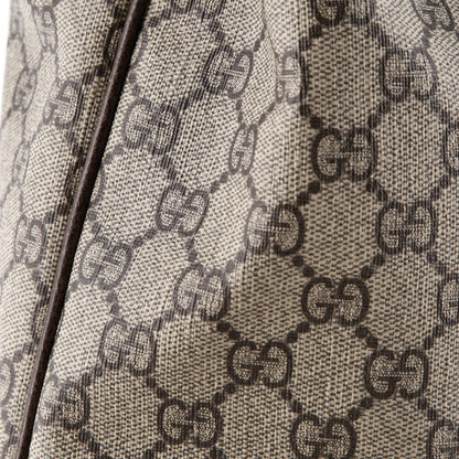 Gucci Ophidia Bucket Bag Gg Coated Canvas Small