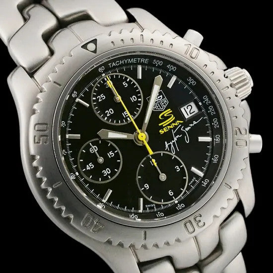 Tag Heuer Link Chronograph Ayrton Senna 4098 / Ltd Ct2115.Ba0550