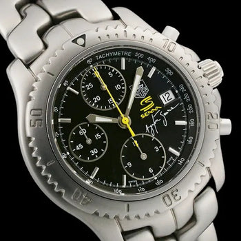 Tag Heuer Link Chronograph Ayrton Senna 4098 / Ltd Ct2115.Ba0550