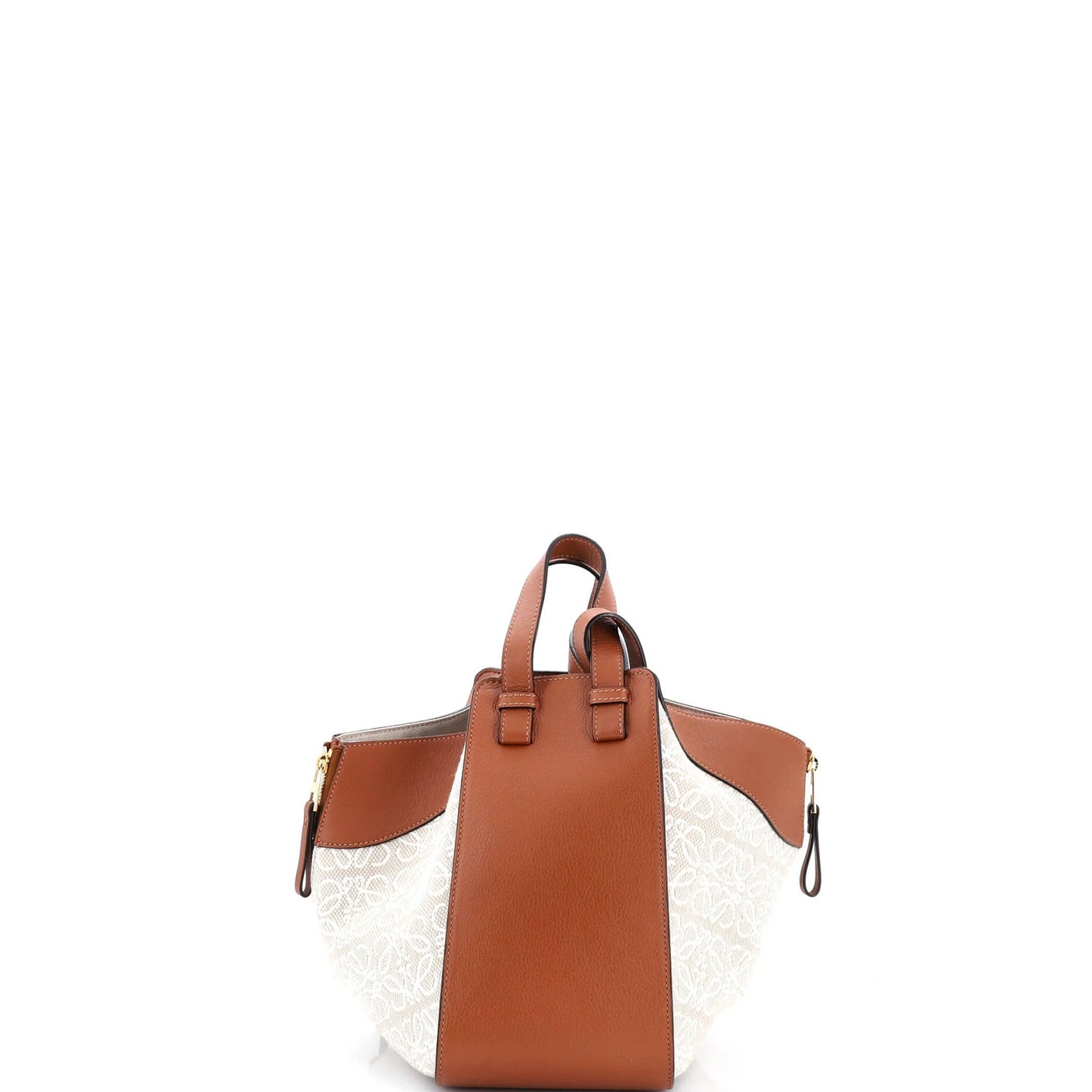 Loewe Hammock Bag Leather And Anagram Jacquard Small