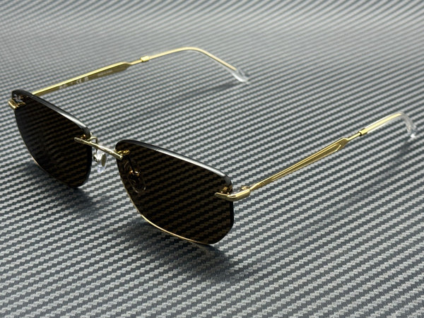 Gold Brown Arista Ray Ban RB3768 Sunglasses 73 001 56 mm Unisex Dark