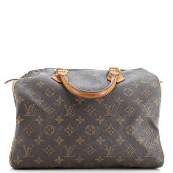 Louis Vuitton Speedy Handbag Monogram Canvas 30