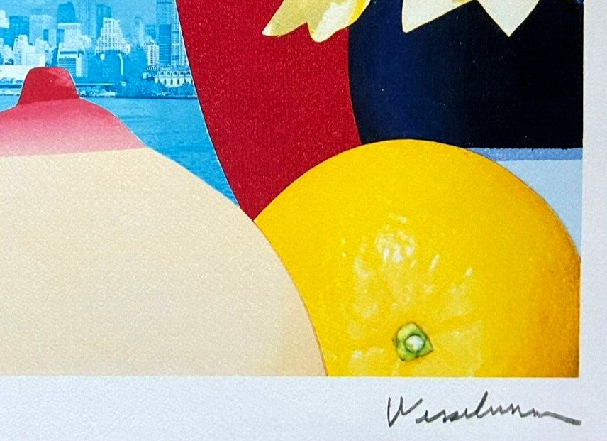 Tom Wesselmann Lithograph Handmade Coa Signed Op Numbered By Hand