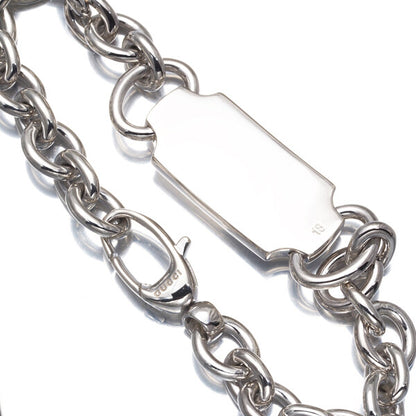 Gucci Bracelet Logo 18 Engraved 925 Sterling
