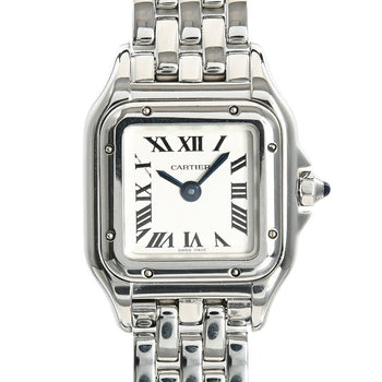 Cartier Panthre De Cartier Mini Wspn0019 Silver Ladies Used Watch #52320