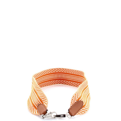 Hermes Sangle Shoulder Strap Cavale Canvas 50