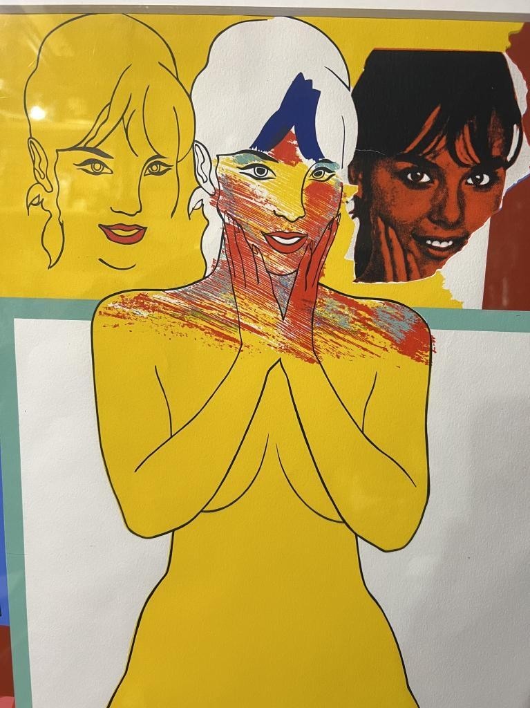 Jones Allen ED200 Pour 1965 Autograph Lithograph Les