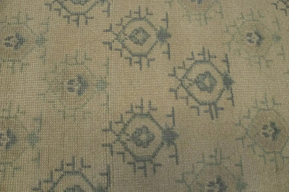 6X9 Ft Handmade Wool Oriental Rug Allover Floral