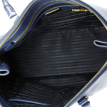 Prada Double Zip Lux Tote Saffiano Leather Large