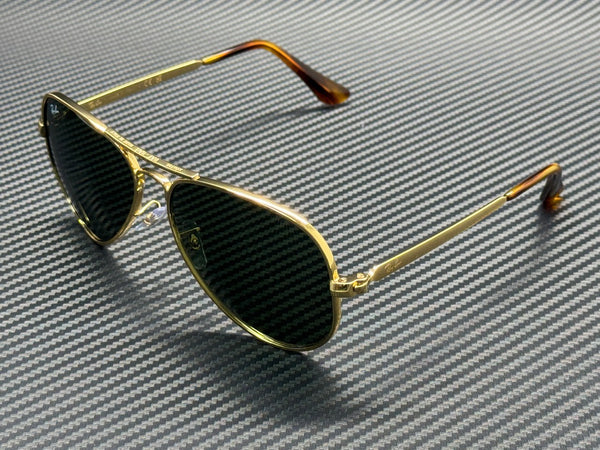 RAY BAN RB3925 001 31 Arista Gold Green Unisex 62 mm Sunglasses