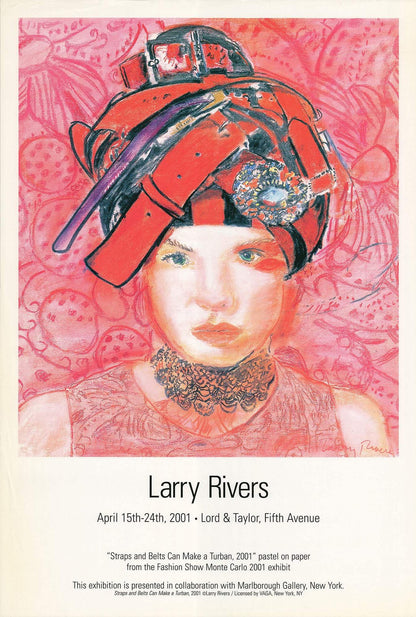 Larry Rivers Straps And Belts Can Make A Turban " Offset Lithograp