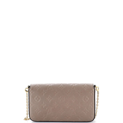 Louis Vuitton Felicie Pochette Monogram Empreinte Leather