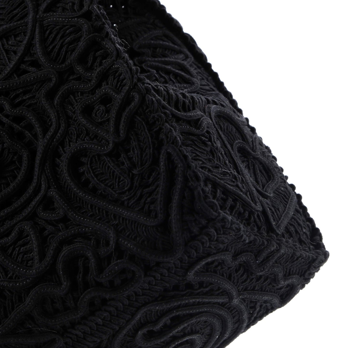 Dolce & Gabbana Beatrice Tote Bag Crochet Lace Jacquard Large