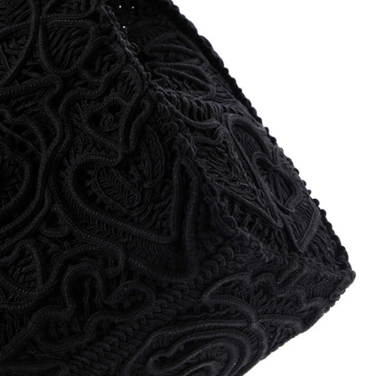 Dolce & Gabbana Beatrice Tote Bag Crochet Lace Jacquard Large