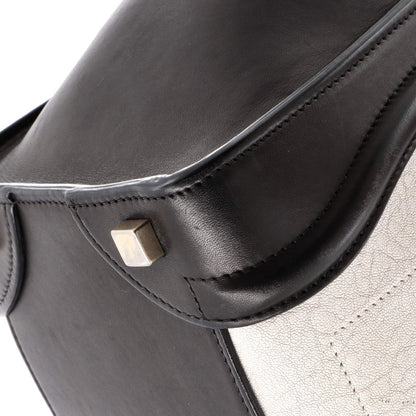 Celine Bicolor Luggage Bag Leather Micro