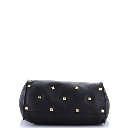 Salvatore Ferragamo Studio Soft Satchel Leather Large