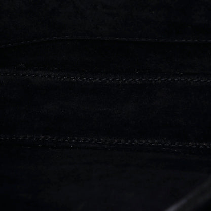 Saint Laurent Bellechasse Shoulder Bag Suede And Printed Pony Hair Medium