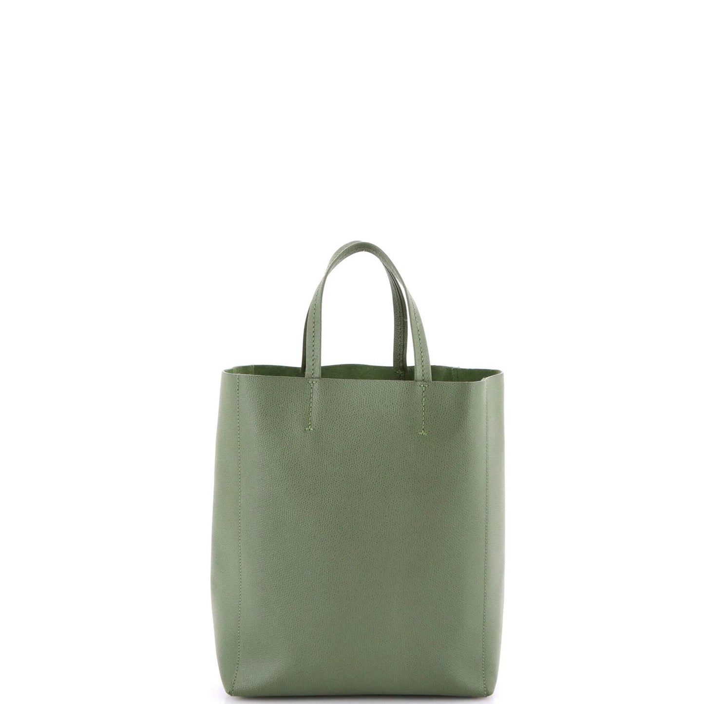 Celine Vertical Cabas Tote Grained Calfskin Small