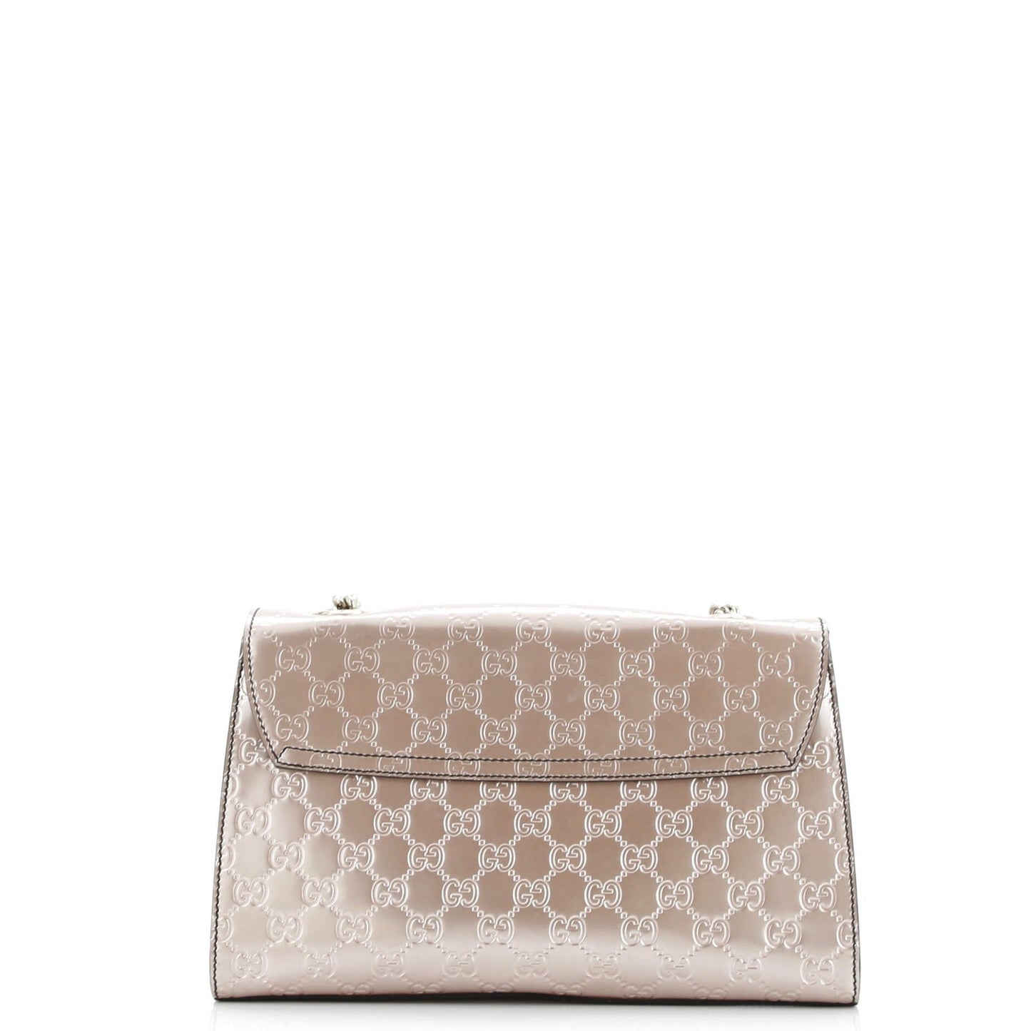 Gucci Emily Chain Flap Bag Guccissima Patent Medium