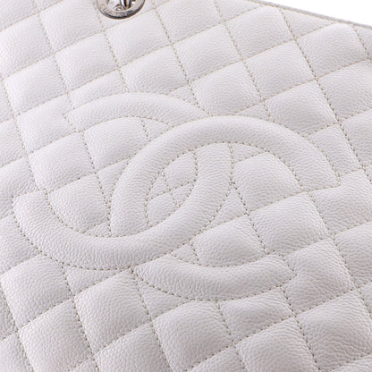 Chanel Grand Shopping Tote Quilted Caviar