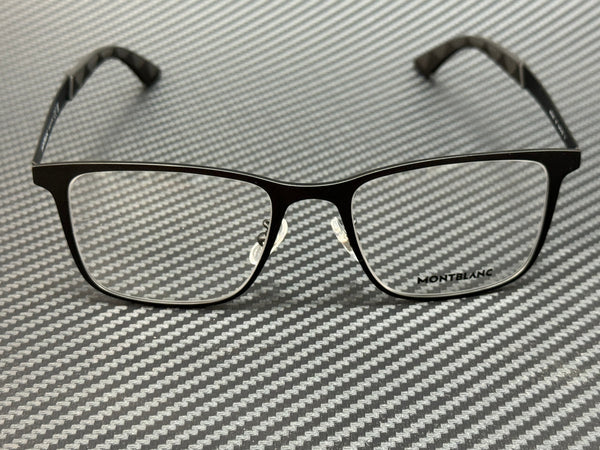 MONT BLANC MB0334O 001 Matte Black Small 53 mm Eyeglasses