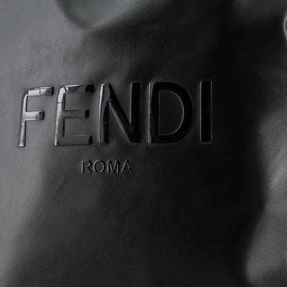 Fendi Pack Flat Shopper Tote Leather Tall