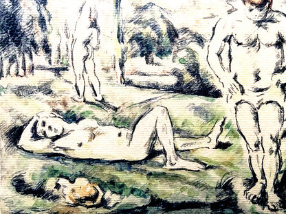 Paul Czanne Lithograph Coa Mourlot 1935 Signed Published Gauguin