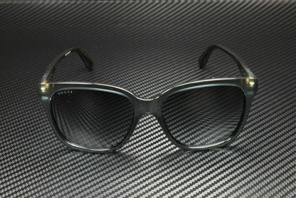 Gucci Gg0790S 001 Rectangular Squared Grey Dark