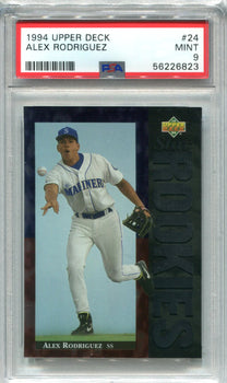 Alex Rodriguez 1994 Upper Deck #24 Psa Mint 9 Card