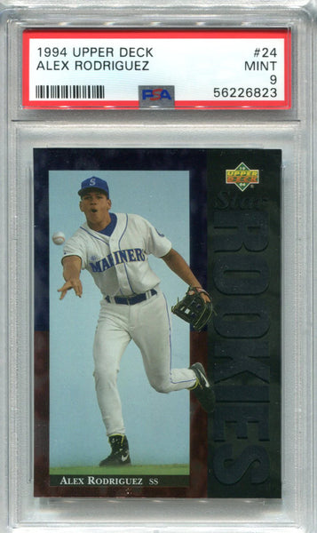 Alex Rodriguez 1994 Upper Deck #24 Psa Mint 9 Card