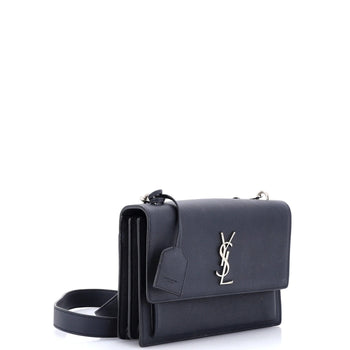 Saint Laurent Sunset Crossbody Bag Leather Medium