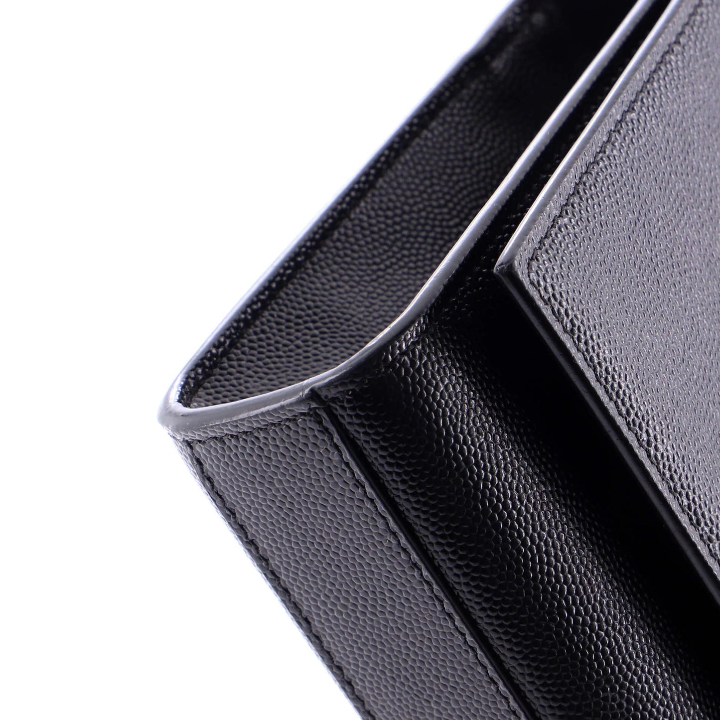 Saint Laurent Classic Monogram Crossbody Bag Grainy Leather Small